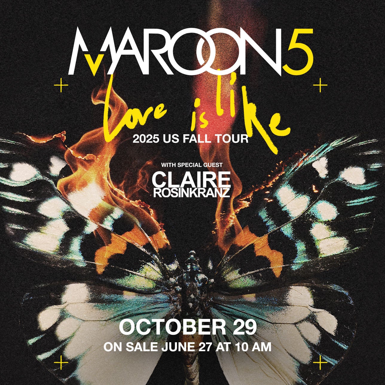 Maroon 5 October 29, 2025