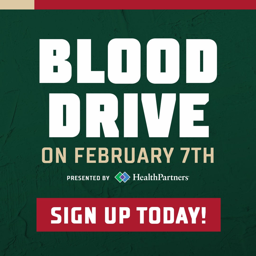 Minnesota Wild To Host American Red Cross Blood Drive at Xcel Energy Center on February 7 in Celebration of Black History Month