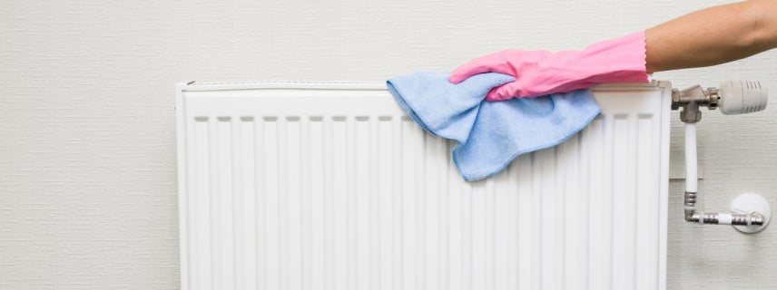 Clean off your radiator